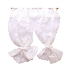 Dolls House Curtains on Rail