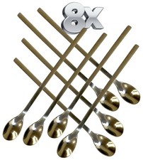8 x Long Handled Cocktail