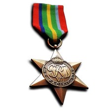 British World War 2 Replica Service/Campaign Medal PACIFIC STAR Commonwealth WW2
