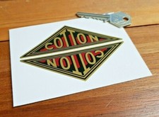 Cotton Motorcycle Stickers 4"