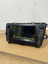 TOYOTA PRIUS 10-12 RADIO CD PLAYER HEAD UNIT 86120-47410