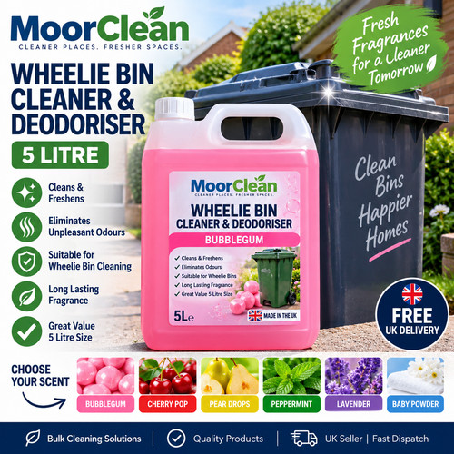 Wheelie bin cleaner - wheelie,