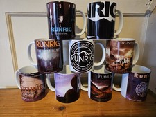 Runrig set of 9  Mugs  New