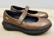 Kybun Luzern Comfort Shoes-Mary Jane / Sandals- Brown Leather- Women’s Size 5 UK