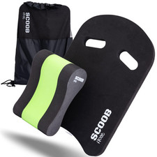 Pull Buoy and Kickboard set Adults and Kids Swimming Aid Accessories 43Lx29W cm