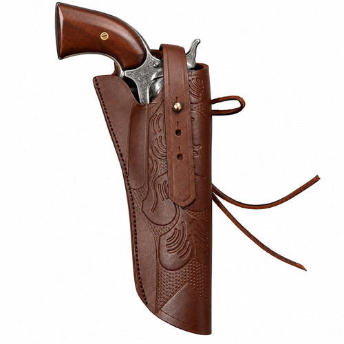 Genuine leather gun - leather, holster