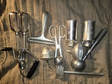 Vintage Aluminum Utensils In