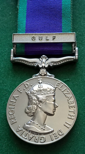 Campaign service medal - campaign, gulf