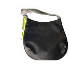 JUSTFAB Black Faux Leather