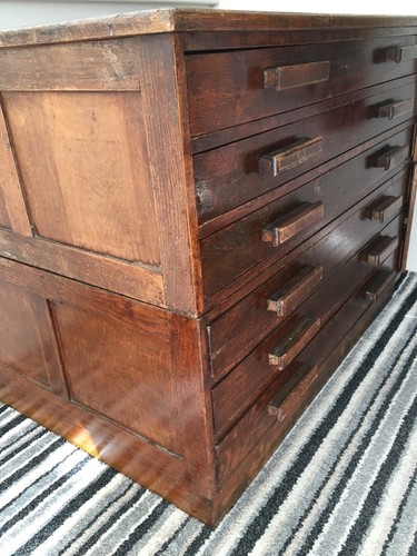 Large antique architects plan - large,