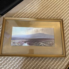 Painting dartmoor hare tor - hare,