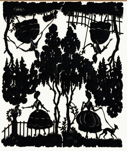 Delicate die cut 1930s - , art