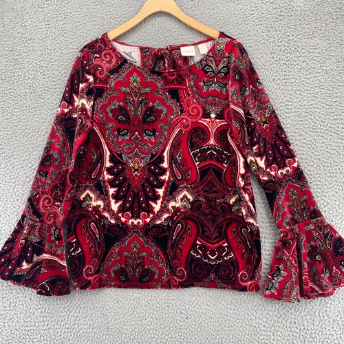 Chicos top womens medium - chicos, 1