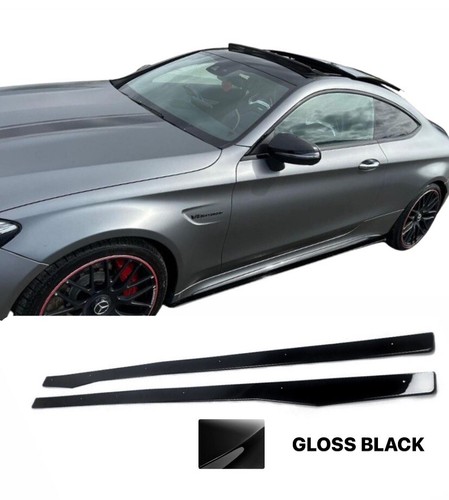 Amg style side skirts - style,