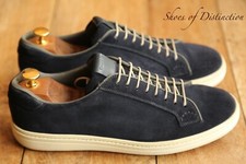 Church's 'Mirfield' Navy Blue Suede Trainers Men's UK 8 US 9 EU 422 RRP £800