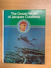 1975 "THE OCEAN WORLD OF JACQUES COUSTEAU PHARAOHS OF THE SEA" HB BOOK (P4)