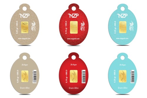 Set nzp gold - 3, oval