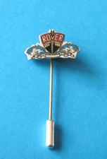 Small Vintage 'ROVER'  Viking Ship Logo Stick Pin Badge. VGC