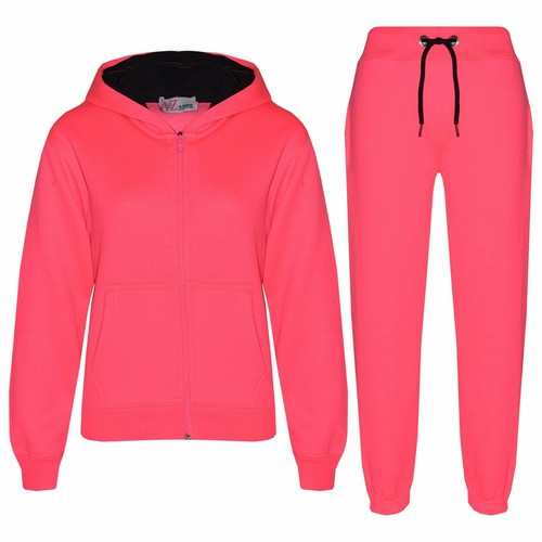 Kids plain tracksuit pink - kids, n