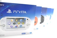 Sony PS Vita 2000 Console Slim Handheld System with Charger Boxed Many Colours 