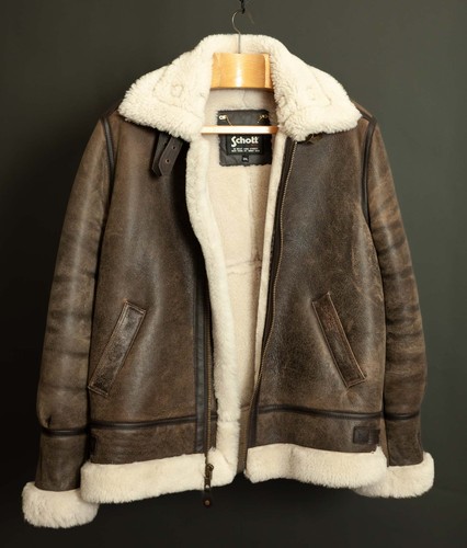 Schott nyc sheepskin authentic - schott,