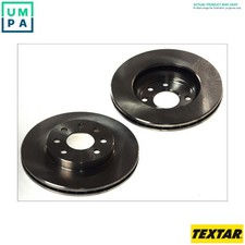 2x BRAKE DISC 92036803 FOR VW