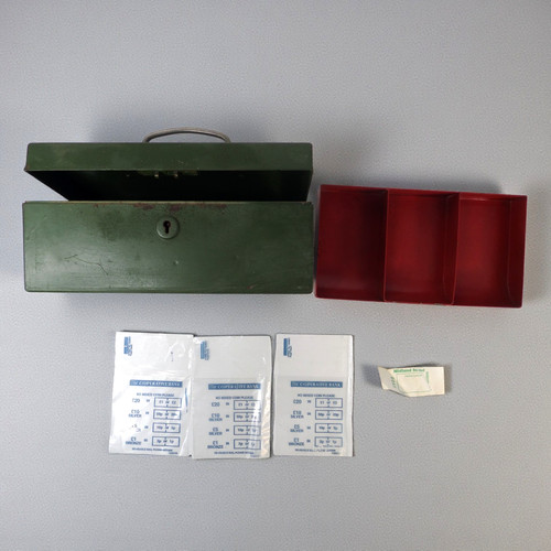 Vintage circa 1970s green - circa,