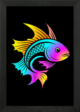 Rainbow Fish Illustration