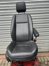 LAND ROVER FREELANDER 2 HSE DRIVERS FRONT LEATHER SEAT BLACK HEATED 06-15