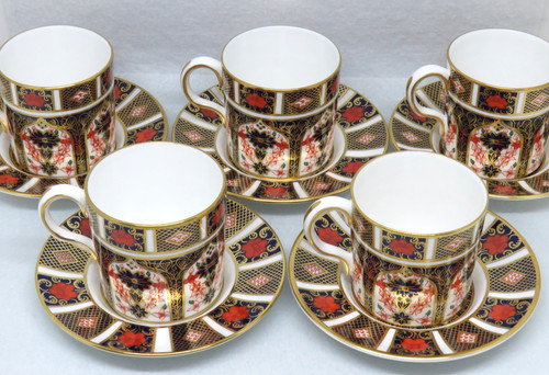 Royal crown derby - crown, coffee