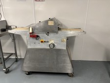 Large Commercial Industrial smoked salmon slicer. Stainless Steel. Fully working