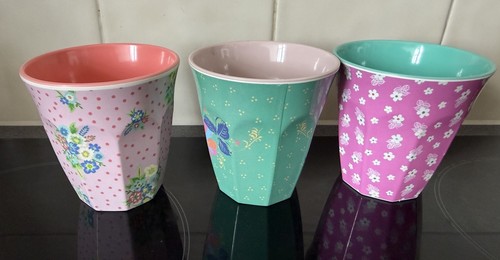 Rice melamine cups set - -,