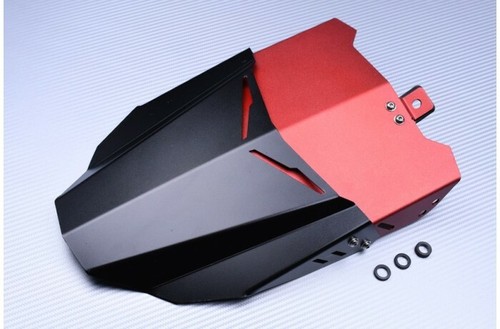 Red aluminium rear - red,