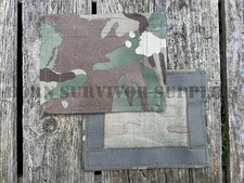 ARMY MTP BLANKING PLATE (Plain Pair) Sleeve Patch Panel Plates For Jacket Shirt