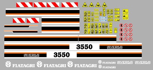 Fiatagri laverda 3550 - laverda, complete