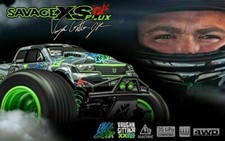 HPI Racing RC Model Car 4WD SAVAGE XS FLUX VAUGHN GITTIN JR RTR 6020HP-115967