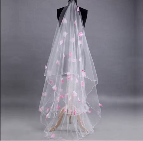 200cm organza wedding veil - 200cm,