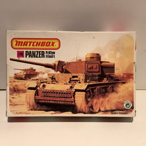 Matchbox model kit panzer - kit,