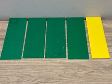 Bond Classic Knitting Machine Cards 4 x Green 1 x Yellow