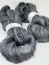 Sari silk ribbon, ribbon yarn