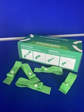 NEW 5 x Individual Tournibutton - single use tourniquet - Sandard Size - Green