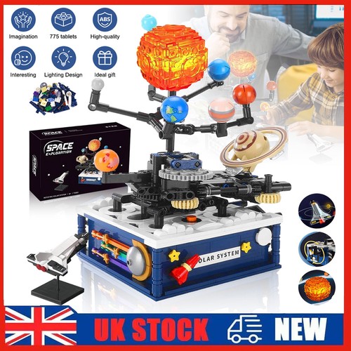775pcs rotating solar system - rotating,