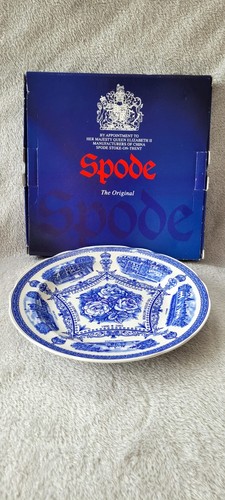 Spode commemorative plate m - spode, h.m