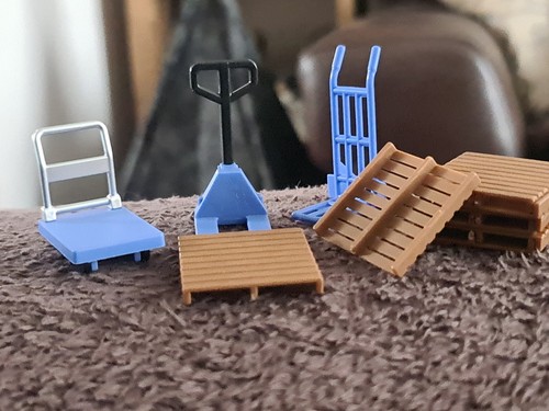 Model handling tools blue - model,