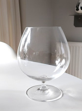 LARGE REIDEL VINUM CRYSTAL BRANDY BALOON SNIFTER GLASS SIGNED