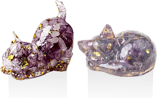 Kitten amethyst animal - kitten,