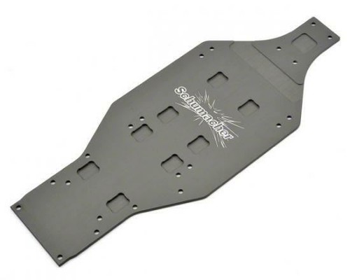 Schumacher alloy chassis - alloy,