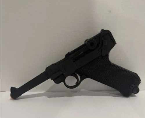 Luger p08 scale 3d printed - luger,
