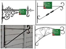 Hanging basket brackets