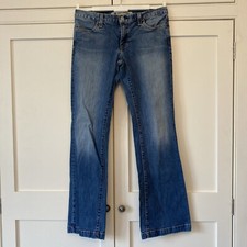 Gap Long And Lean Stretch Boot Cut Jeans Size UK 10 R, US 6 R